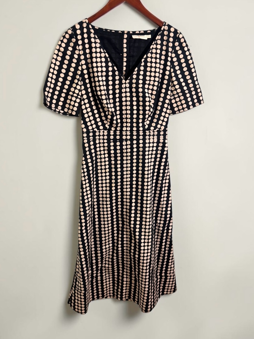 Tory Burch Jada Dress Pre-Fall 2014 Vogue Archive Polka Dot Size 2